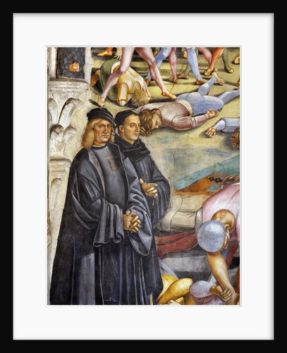 Detail of The Deeds of the Antichrist by Luca Signorelli