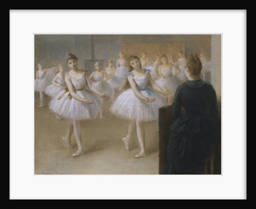 The Dance Lesson by Pierre Carrier-Belleuse