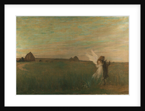 Orpheus and His Muse by Edmond-Francois Aman-Jean