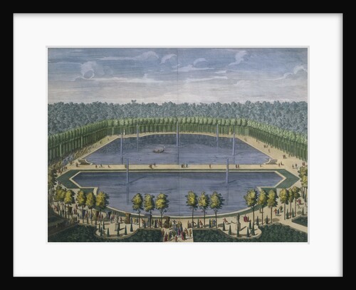 A Lagoon in the Garden of Versailles Engraving by Anonymous