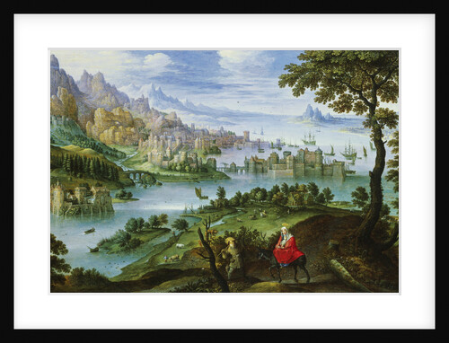 Flight in Egypt by Maerten Ryckaert