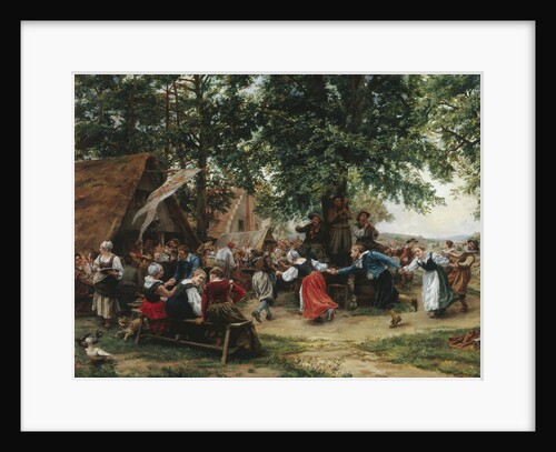 The Village Fete by Jean Charles Meissonier