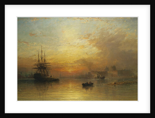 Greenwich Hospital, London by James Francis Danby