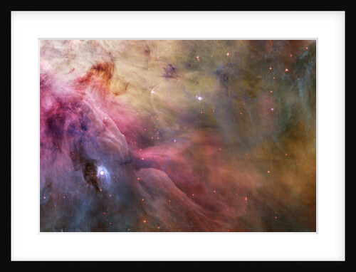 Gas and Dust in Orion Nebula by Anonymous
