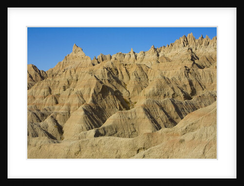 Eroded Sandstone Buttes and Pinnacles by Anonymous