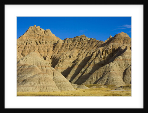 Eroded Sandstone Buttes and Pinnacles by Anonymous