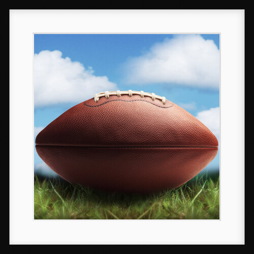 Football in Grass by Anonymous