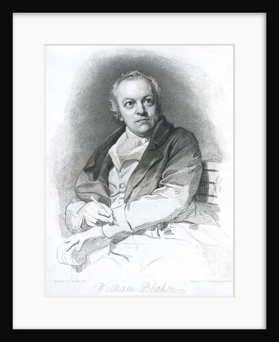 Portrait of William Blake by Louis Blake