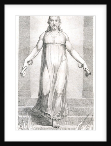 Christ Descending into the Grave by William Blake