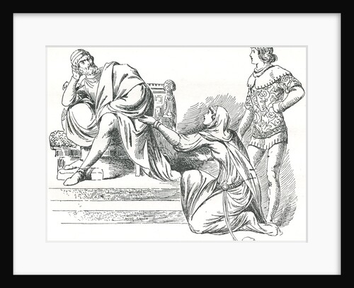 Illustration of a Scene from Measure for Measure by John Moyr Smith