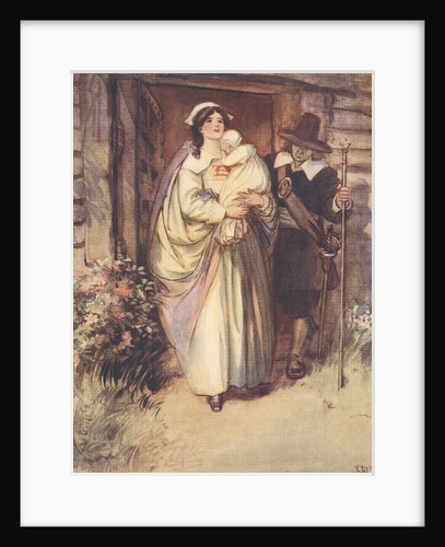 The Young Woman Stood Fully Revealed by Hugh Thomson