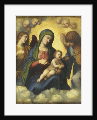 Madonna and Child in Glory by Correggio