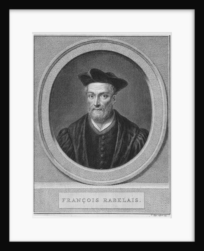 Portrait of Francois Rabelais by Pieter Tanje
