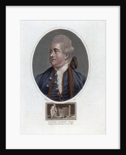 Portrait of Edward Gibbon by J. Chapman
