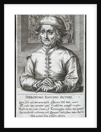 Portrait of Hieronymus Bosch by Anonymous