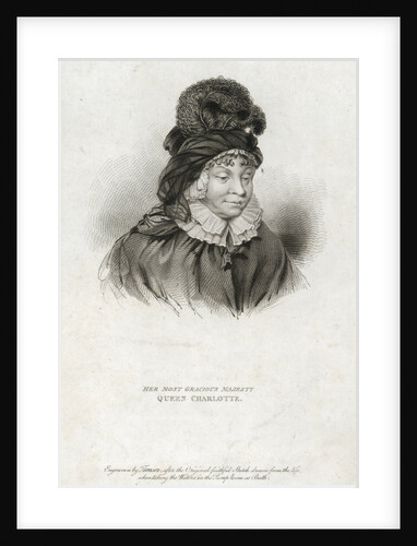 Portrait of Queen Charlotte by Thomson