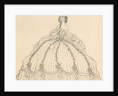 Illustration of Cinderella at the Ball by Jennie Harbour
