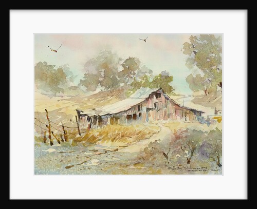Dogtown Road Barn by LaVere Hutchings