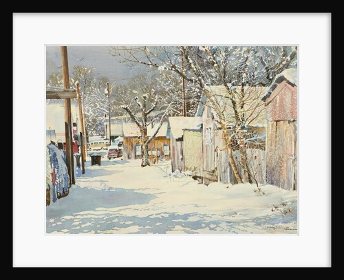 Winter Decor by LaVere Hutchings