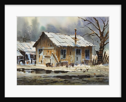 A Wet Day by LaVere Hutchings