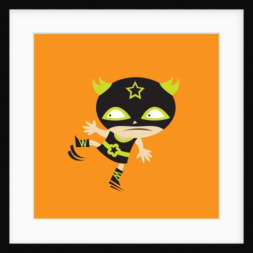 El Frijole's Flying Kick by Anonymous