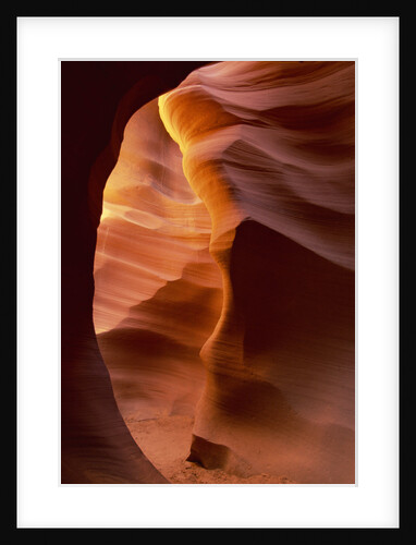 Pink Sandstone Walls of Slot Canyon by Anonymous