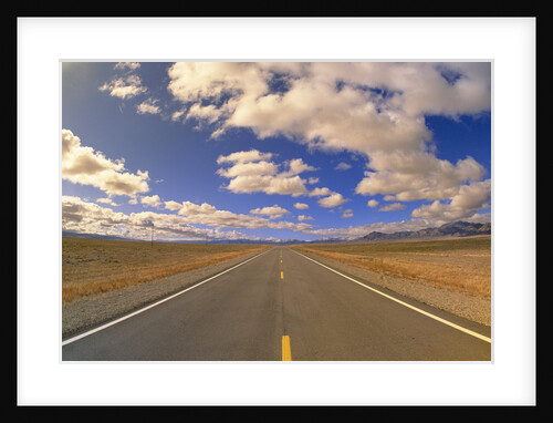 Highway Under Big Sky by Anonymous