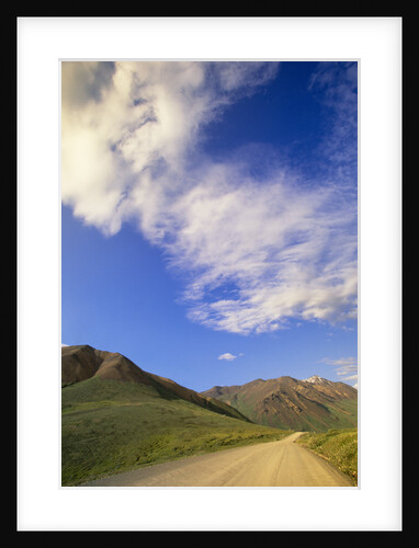 Gravel Road Winding Among Hills by Anonymous
