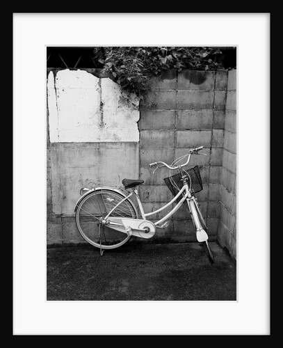 Bicycle in Courtyard by Anonymous