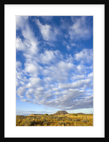 Sky Above Desert Plain by Anonymous