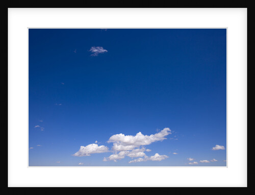 Cloud and Blue Sky by Anonymous