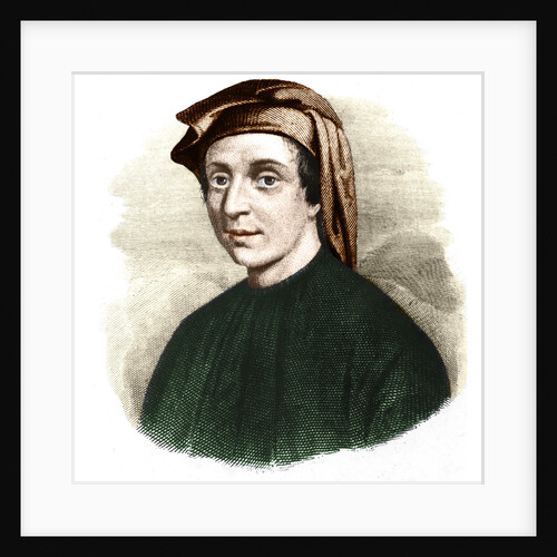 Portrait of Leonardo Fibonacci by Anonymous