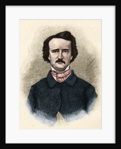 Portrait of Edgar Allan Poe by Anonymous