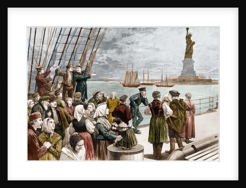 Welcome to the Land of Freedom Illustration by Anonymous