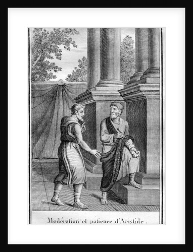 Moderation and Patience of Aristides Illustration by Anonymous