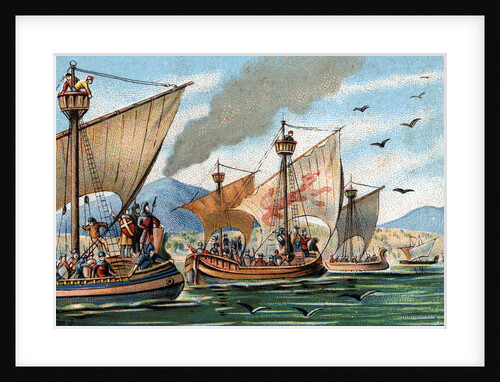 Illustration of the Reconquest of Sicily from Arab Rulers by Anonymous
