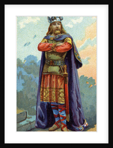 Portrait of Childebert I by Anonymous