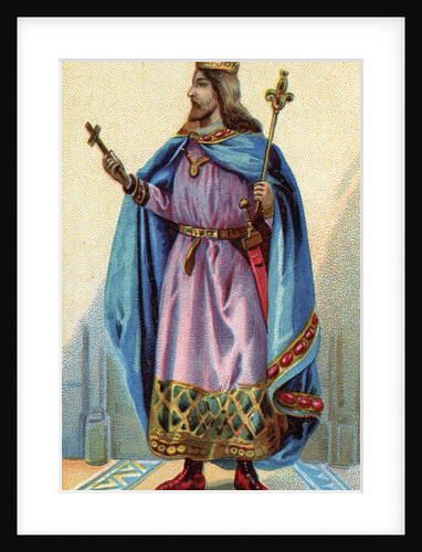 Portrait of Clovis I, King of the Salian Franks by Anonymous