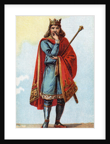 Portrait of Childeric II, King of Austrasia by Anonymous