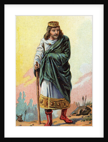 Portrait of Thierry III, King of Austrasia by Anonymous