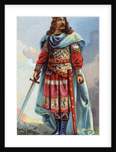 Portrait of Clothaire IV, King of Austrasia by Anonymous