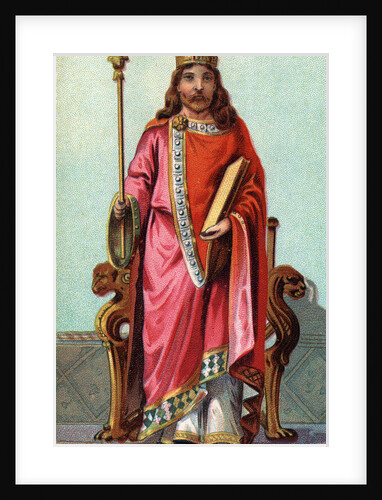 Portrait of Dagobert I, King of Austrasia and Franks by Anonymous