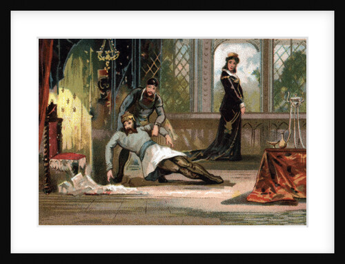 Illustration of the Death of King Louis V by Anonymous