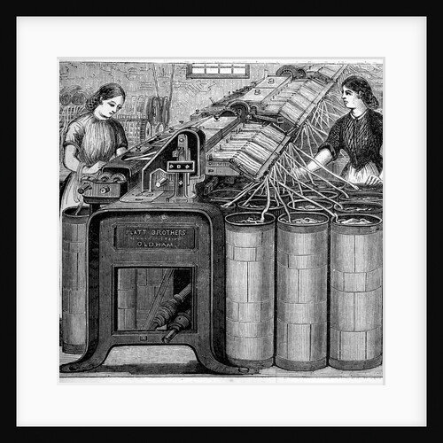 Illustration of the Manufacture of Cotton by Anonymous
