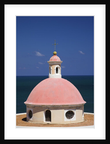 Pink Dome at El Morro Fortress by Anonymous