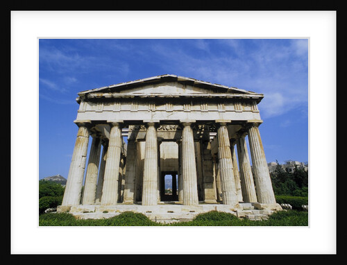 Temple of Hephaestus in Agora by Anonymous