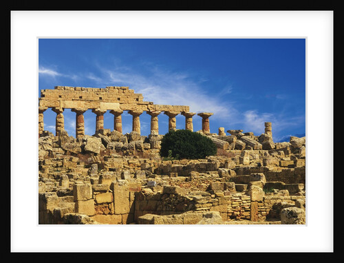 Temple C at Selinunte on Sicily by Anonymous