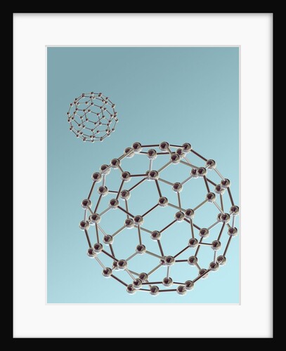 Two Fullerenes or "Buckyballs" by Anonymous
