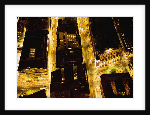 New York at Night by Anonymous