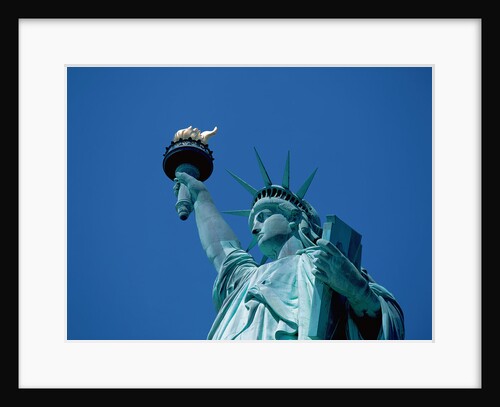 Statue of Liberty From Below by Anonymous